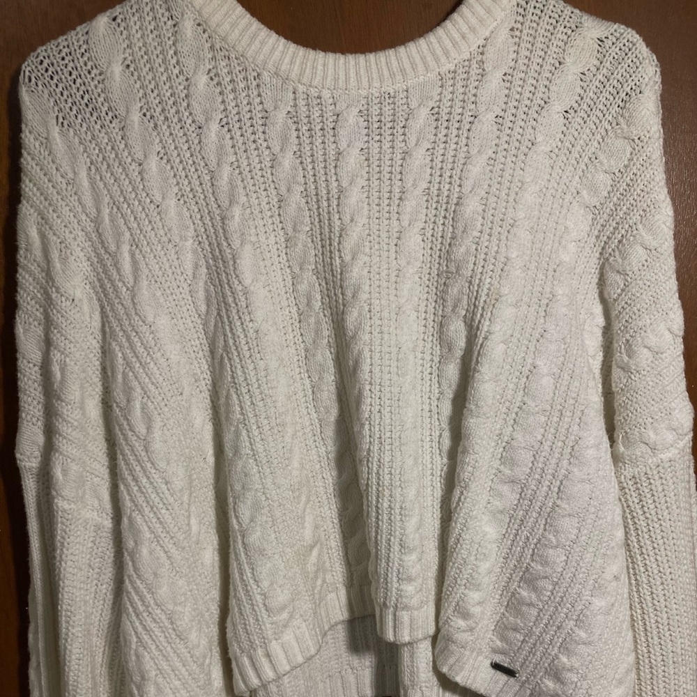 Hollister brand cropped sweater